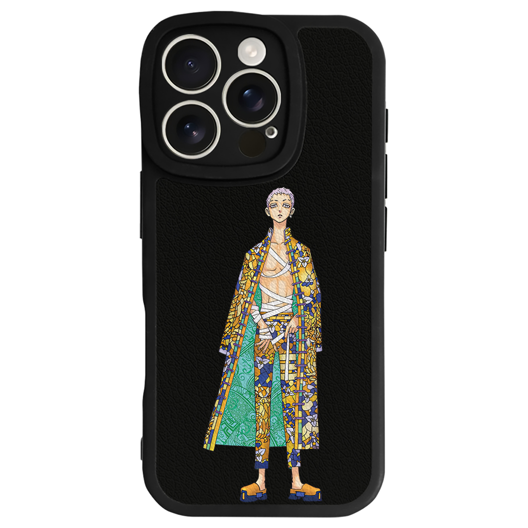 （画像用） 東京リベンジャーズ Tokyo Revengers 【iPhone 16シリーズ対応】シリコンスマホケース（レザー調） 材質：シリコン